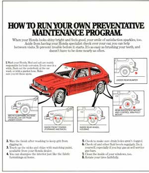 Maintenance Booklet